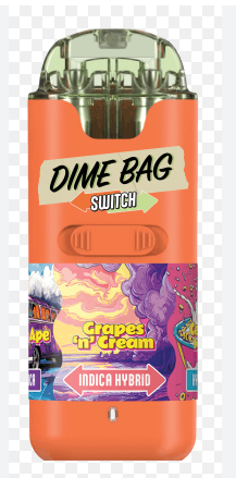 Dime bag - DIME BAG - AIO - SWITCH - INDICA - GRAPE APE X CEREAL MILK - 1G Main Image