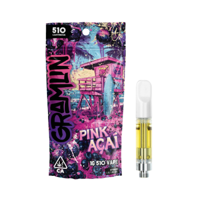 GRAMLIN - CARTRIDGE - HYBRID - PINK ACAI - 1G
