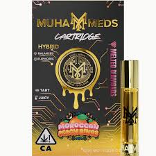 MUHA MEDS - CARTRIDGE - MELTED DIAMONDS - HYBRID - MOROCCAN PEACH RINGS - 1G