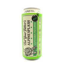 NOT YOUR FATHER'S - BEVERAGE- CAFFEINE - THC - ALPINE SPLASH - 1:1 - 100MG