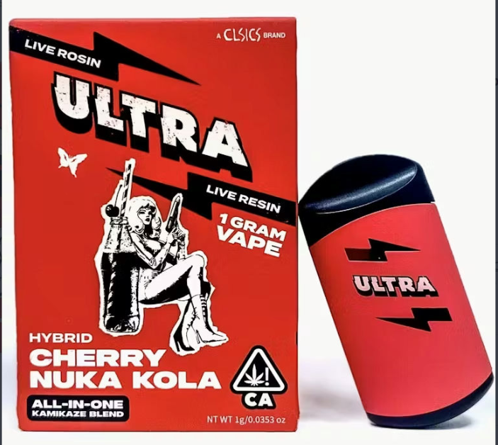 ULTRA - AIO - ROSIN & RESIN - HYBRID - CHERRY NUKA KOLA - 1G