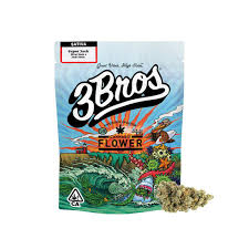 3 BROS - FLOWER - SATIVA - SILVER JACK - 3.5G