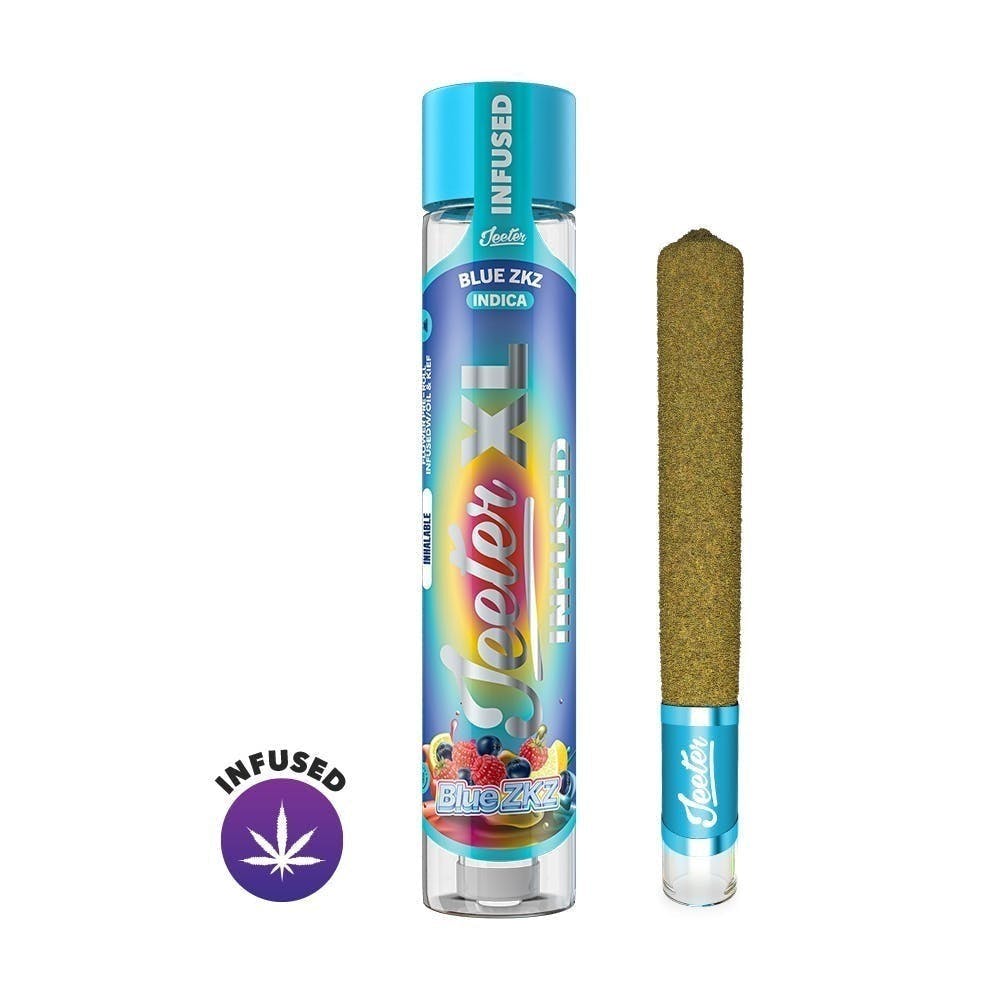 JEETER XL - INFUSED PREROLL - INDICA - BLUE ZKZ - 2G