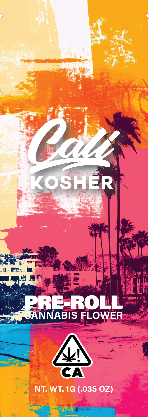 CALI KOSHER - PREROLL - HYBRID - YOSHI - 1G