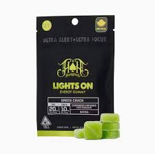 HEAVY HITTERS - EDIBLE - GUMMIES - LIGHTS ON - SATIVA - GREEN CRACK - THCV - 100MG