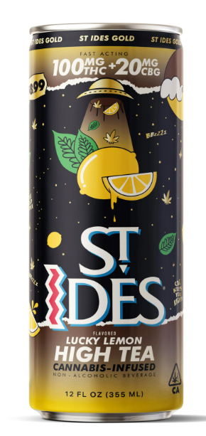 ST IDES - DRINK - TEA - LUCKY LEMON - 20 CBG - 100 mg