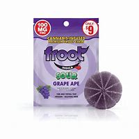 FROOT - EDIBLE - SOUR GUMMY - INDICA - GRAPE - 100MG