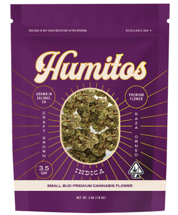 HUMITOS - FLOWER - SMALLS - INDICA - BOMBON OG - 3.5G