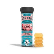 LOST FARM - EDIBLE - HYBRID - WHITE PEACH - THC:CBG 10:10 - 100MG 