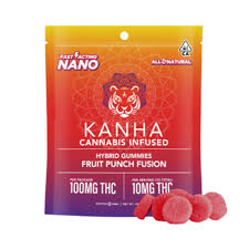 KANHA NANO - EDIBLE - HYBRID - FRUIT PUNCH - 100MG