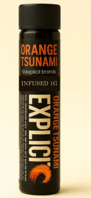 EXPLICIT - INFUSED PREROLL - HYBRID - ORANGE TSUNAMI - 1G