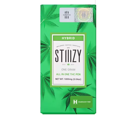 STIIIZY - AIO - HYBRID - GRANDDADDY PURPLE - 1G