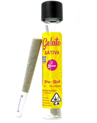 GELATO - PREROLL - SATIVA - STRAWBERRY COUGH - 1G