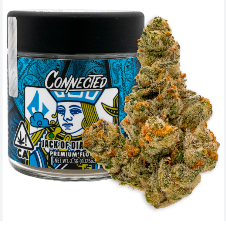 CONNECTED - FLOWER - SATIVA - JACK OF DIAMONDS - 3.5G