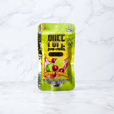 PUFF - INFUSED PREROLL PACK - DIAMOND - HYBRID - CHERRY LIMEADE - .5G - (5PK)