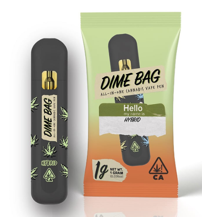 DIME BAG - AIO - HYBRID - STRAWBERRY MELTSHAKE - 1G