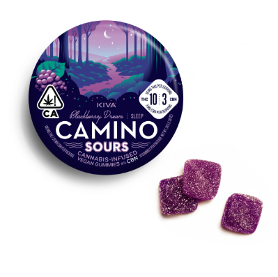 CAMINO - EDIBLE - SOURS - BLACKBERRY CBN - 1:1:1 - 100mg