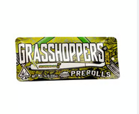 GRASSHOPPERS - INFUSED PREROLL - SATIVA - PINEAPPLE EXPRESS - 1G
