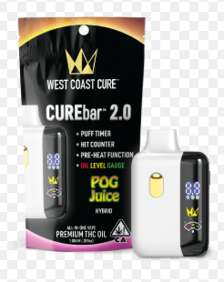WEST COAST CURE - SAMPLE - AIO - CUREBAR 2.0 - HYBRID - POG JUICE - 1G 