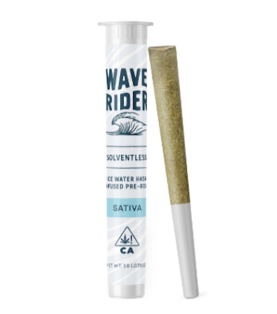 WAVE RIDER - INFUSED PREROLL - SOLVENTLESS - SATIVA - LEMON ZEST - 1G