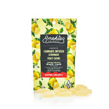 SMOKIEZ - EDIBLE - FRUIT CHEWS - SATIVA - LEMONADE - 100MG