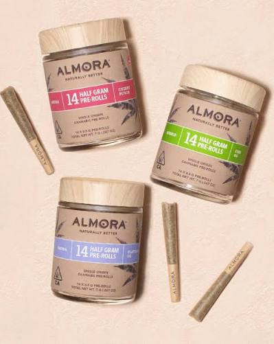 Almora - ALMORA - PREROLL PACK - INDICA - TRIPLE BURGER - .5G(14PK)  Main Image