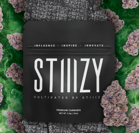 Stiiizy - STIIIZY - BLACK - FLOWER - HYBRID - BLUE OCTANE - 3.5G Main Image