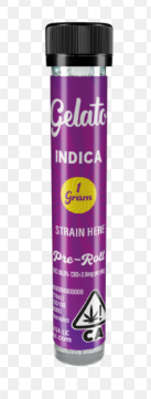 Gelato - GELATO - PREROLL - INDICA - PAPAYA - 1G Main Image