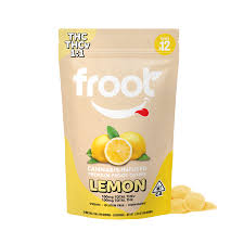 FROOT - EDIBLE - GUMMIES - SATIVA - THCV - 1:1 - LEMON - 100MG 