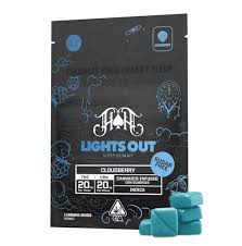 HEAVY HITTERS - EDIBLE - SUGAR FREE - INDICA - CLOUDBERRY - 100MG - 100CBN