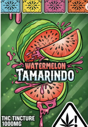 CASA FLOR - TINCTURE - WATERMELON TAMARINDO - 1000MG