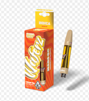 WAFERZ - CARTRIDGE - INDICA - MARS OG - 1G