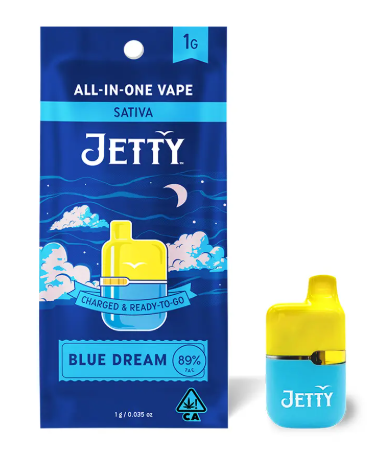 JETTY - AIO - HIGH THC - SATIVA - BLUE DREAM - 1G