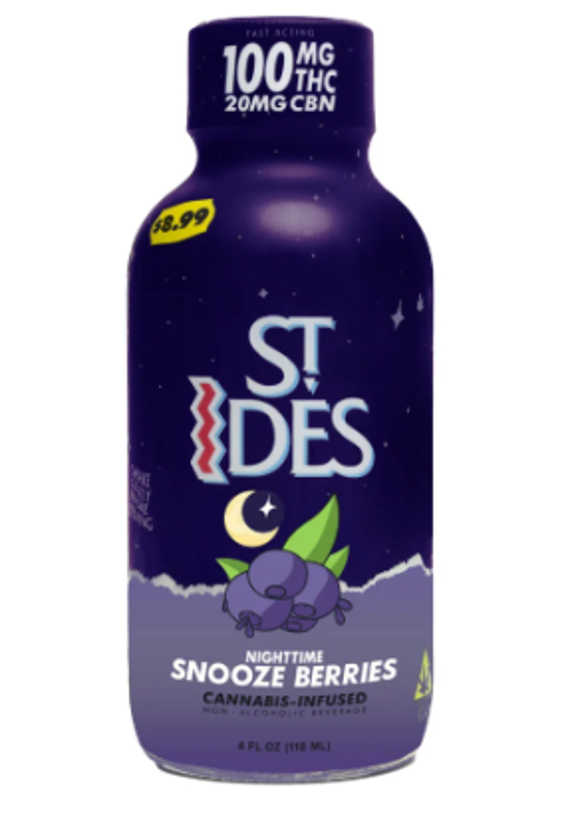 ST IDES - DRINK - SHOT - CBN - SNOOZE BERRIES - 100MG