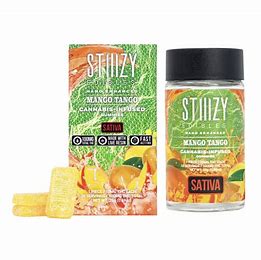 STIIIZY - EDIBLE - GUMMIES - SATIVA - MANGO TANGO - 100MG
