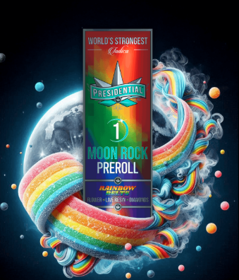 PRESIDENTIAL - INFUSED PREROLL - INDICA - RAINBOW BELTS - 1G