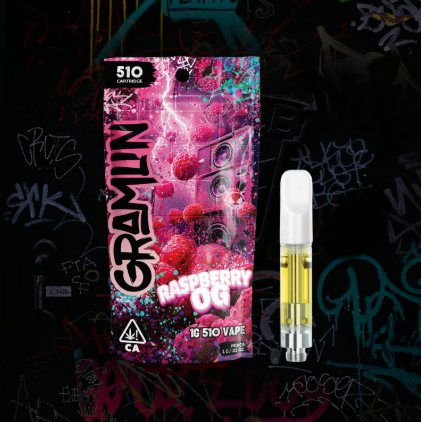 GRAMLIN - CARTRIDGE - INDICA - RASPBERRY OG - 1G