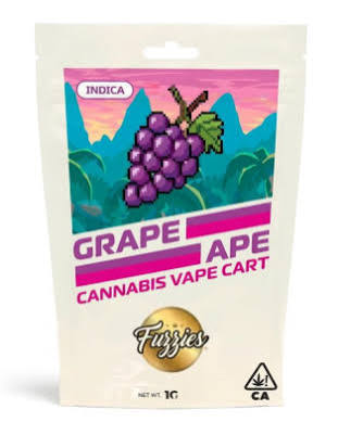 FUZZIES - CARTRIDGE - INDICA - GRAPE APE - 1G