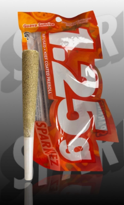 SPARKIEZ - INFUSED PREROLL - SATIVA - GUAVA SUNRISE - 1.25G