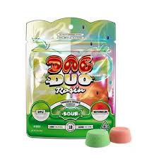 ABX - EDIBLE - DAB DUOS - ROSIN - SOUR APPLE X WATERMELON - 100MG 