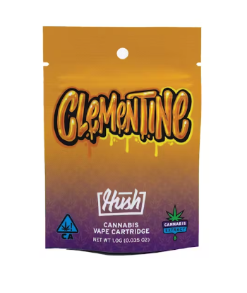 HUSH - 510 THREAD - SATIVA - CLEMENTINE - 1G