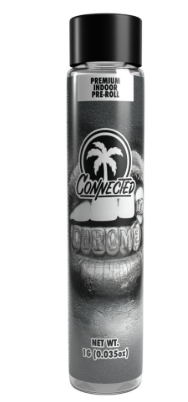 CONNECTED - PREROLL - INDICA - CHROME - 1G 