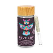 REVELRY - PREROLL PACK - INDICA - BRAIN FREEZE - .5G - (7PK)