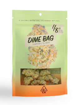 DIME BAG - FLOWER - SATIVA - GARLIC GHOST - 3.5G