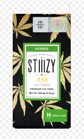 STIIIZY - POD - LQD - HYBRID - CEREAL MILK - .5G