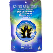 EMERALD SKY - EDIBLE - LIVE RESIN - BOYSENBERRY LEMONADE - 100MG