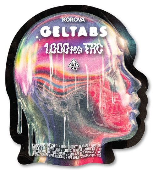 Korova - KOROVA - TABLETS - HYBRID - GEL TABS - 100MG - (10CT) Main Image