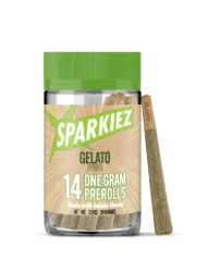 SPARKIEZ - PREROLL PACK - HYBRID - GELATO - (14PK) 