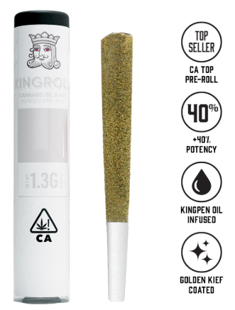 Kingroll - KINGROLL - INFUSED PREROLL - HYBRID - BLUE LOBSTER X APPLES & BANANAS - 1.3G Main Image