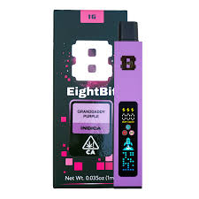 EIGHTBIT - AIO - LIVE ROSIN INFUSED - INDICA - GRANDDADDY PURPLE - 1G